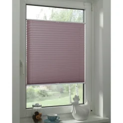 Gardinia Easyfix Plissee Greta 50 x 130 cm perlmuttrosa