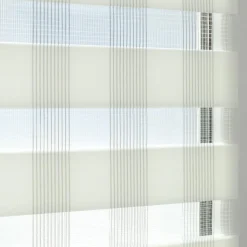 Gardinia EasyFix Rollo Karo 60 x 150 cm weiß
