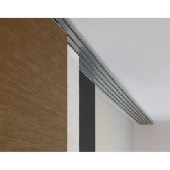 Flächenvorhang 60 x 245 cm Natur-optik Dekor teak*Gardinia Sale