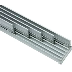 Flächenvorhangschiene 5-läufig 280 cm Aluminium*Gardinia Best