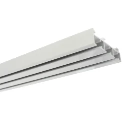 Gardinia Flächenvorhang-Schiene Atlanta 310 cm weiß