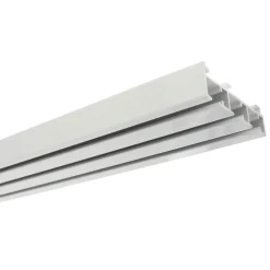 Flächenvorhangschiene 3-läufig 210 cm weiß*Gardinia New