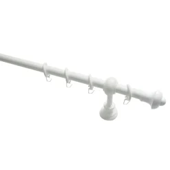Gardinia Gardinenstange Bifo Durchmesser 28 mm 120 cm weiß