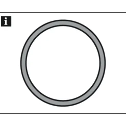 Gardinia Gardinenstange Chicago 160 cm Durchmesser 20 mm weiß