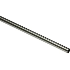 Gardinia Gardinenstange Durchmesser 12 mm 240 cm Edelstahl