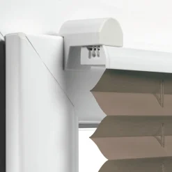 Plissee EasyFix mit 2 Bedienschienen 60 x 130 cm taupe*Gardinia Best