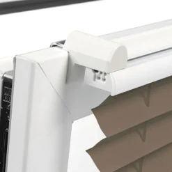 Plissee EasyFix mit 2 Bedienschienen 60 x 130 cm taupe*Gardinia Best