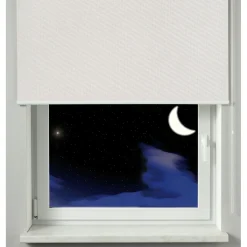 Seitenzugrollo Thermo 162 x 180 cm Streifen weiß^Gardinia Online