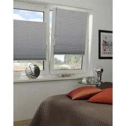 Thermo-Plissee EasyFix weiß 70 x 130 cm*Gardinia New