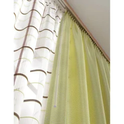 Vorhangschiene GE3 150 cm mit Profil für Blendenbefestigung weiß*Gardinia Best