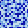 Glasmosaik Blue Mix Dark 32,7 x 32,7 x 0,4 cm^