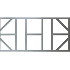 Damen Globel Fundamentbodenrahmen für Dream und Tower 8 x 4m