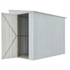 Globel Gerätehaus Lean To 3,4m² silber