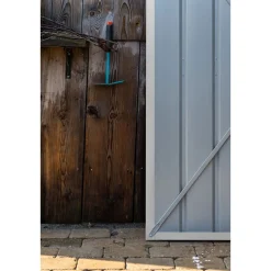 Globel Gerätehaus Lean To 3,4m² silber