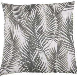 GO-DE Dekokissen Klara Palmy grau