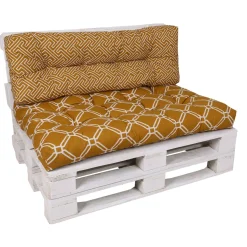 Palettenauflagen-Set senfgelb 2- teilig^GO-DE