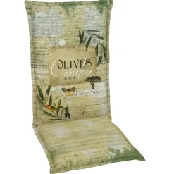 Sessel-Auflage hoch Desin 2953 Olives 120 cm*GO-DE Hot