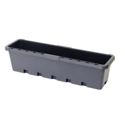 GreenLife Blumen- und Kräuterbox anthrazit, 10 Stück