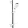 Grohe Brausestangenset Vitalio SmartActive 130 Cube silber 3 Strahlarten