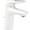 Grohe Einhand-Waschtischbatterie Eurostyle S-Size Hebel offen moon white/chrom