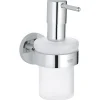 Grohe Halter mit Seifenspender Essentials Durchmesser 7,2 x 12,6 cm