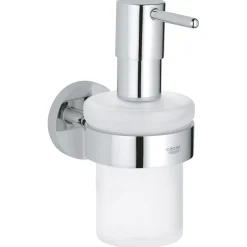 Grohe Halter mit Seifenspender Essentials Durchmesser 7,2 x 12,6 cm