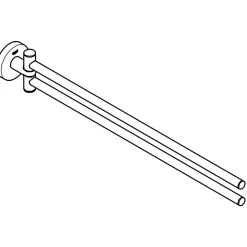 Handtuchhalter Essentials silber 43,9 x 6,1 cm^Grohe Online