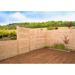 Grundelement schmal Lattenzaun Douglasie^ Sale