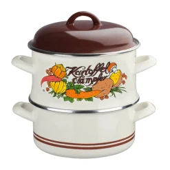 Gemüsedämpfer mit Deckel 18cm 3L*GSW Discount