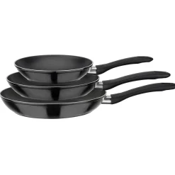 GSW Pfannen-Set Nova 3-tlg. Schwarz