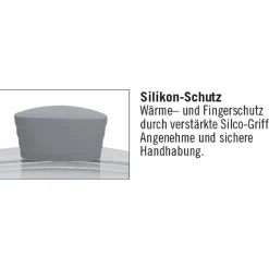 GSW Schmorbräter Bolero mit Glasdeckel 24cm 3,0L