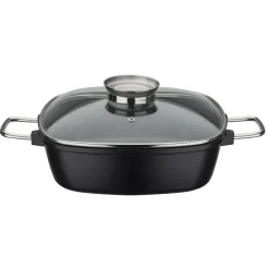 GSW Viereckbräter Gourmet Granit 28 x 28cm 4,9L