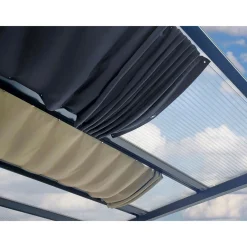 Maßgefertigte Seilspannmarkise sand^gutta Hot