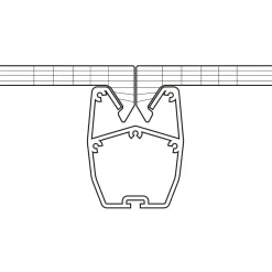 gutta Terrassenüberdachung Standard anthrazit 306 x 406 cm