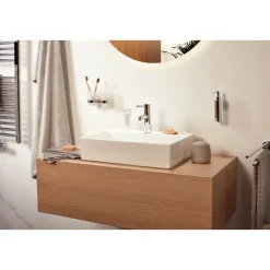 Haceka Kosmos Becherhalter doppelt Glas Chrom