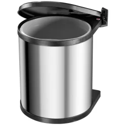 Mülleimer Compact Box M 15 L Edelstahl^Hailo Discount