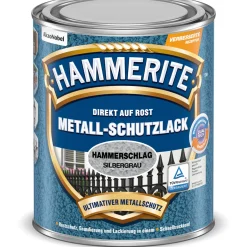 Metallschutzlack silbergrau Hammerschlag 250 ml*Hammerite Online