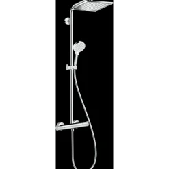 Hansgrohe Duschsystem 240 Crometta E 1 Strahlart mit Thermostat Chrom