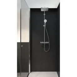 Hansgrohe Duschsystem 240 Crometta E 1 Strahlart mit Thermostat Chrom