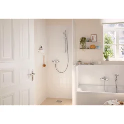 Hansgrohe Einhebel-Brausemischer Rebris S Aufputz chrom