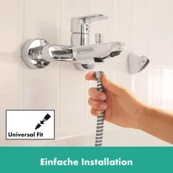 Einhebel-Wannenmischer Rebris S Aufputz chrom^Hansgrohe Outlet
