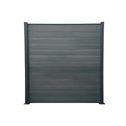 WPC Steckzaunsystem anthrazit 6er-Pack*Hartmann Sale