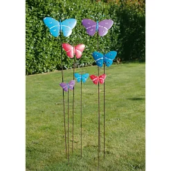 Haveson Metallstecker Schmetterling 71 cm