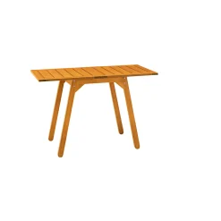 Haveson Balkontisch Rhodos 60-120 x 74 x 60 cm Eukalyptusholz