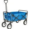 Bollerwagen faltbar 89 x 59 x 48 cm blau^Haveson