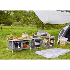Camping-Multifunktionstisch Aluminium klappbar*Haveson