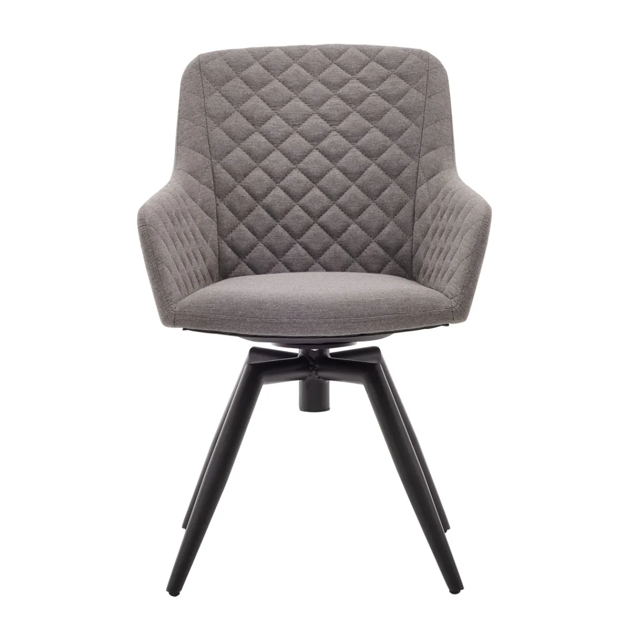 Drehsessel NOVARA drehbar LIKA-TEX-Bezugsstoff anthrazit*Haveson Sale