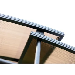 Haveson Grillpavillon Portland 240 x 230 x 150 cm anthrazit