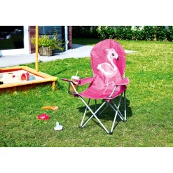 Kinderfaltstuhl Flamingo 64 x 40 x 68 cm mit Tragetasche^Haveson Online