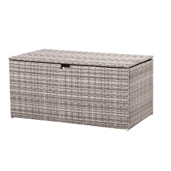 Haveson Kissenbox Bardolino grau meliert 145 x 80 x 70 cm